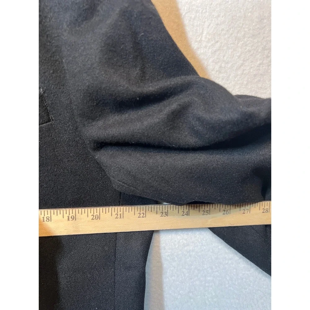 Tallia Mens Black Wool‎ Blend Blazer Sport Coat Jacket Size L